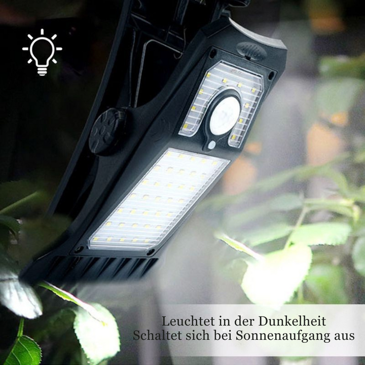 Sensolara™ | Solar-LED Wandleuchte mit Bewegungsmelder