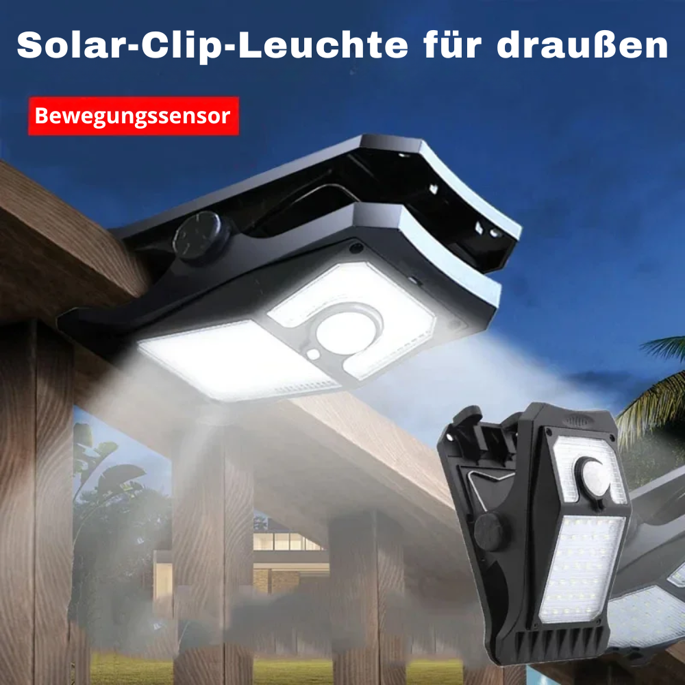 Sensolara™ | Solar-LED Wandleuchte mit Bewegungsmelder