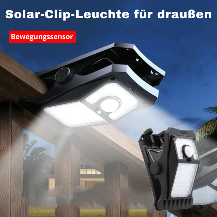 Sensolara™ | Solar-LED Wandleuchte mit Bewegungsmelder
