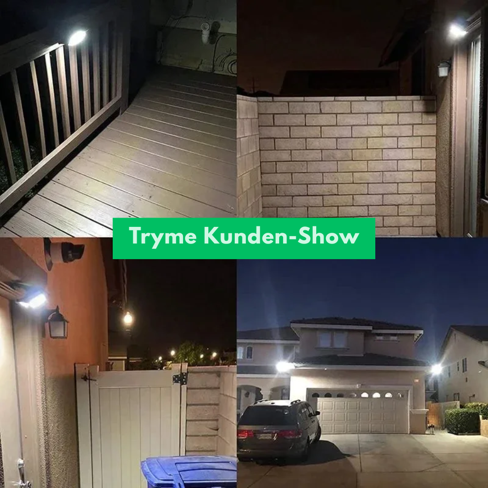 Sensolara™ | Solar-LED Wandleuchte mit Bewegungsmelder