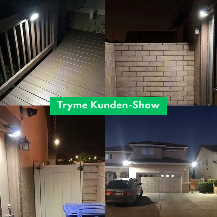 Sensolara™ | Solar-LED Wandleuchte mit Bewegungsmelder