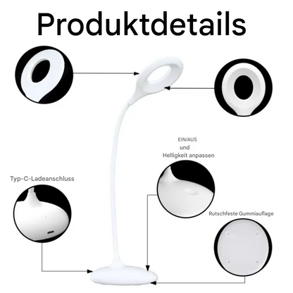 Nuvoria™ | Augenfreundliche Nachttischlampe mit Touch