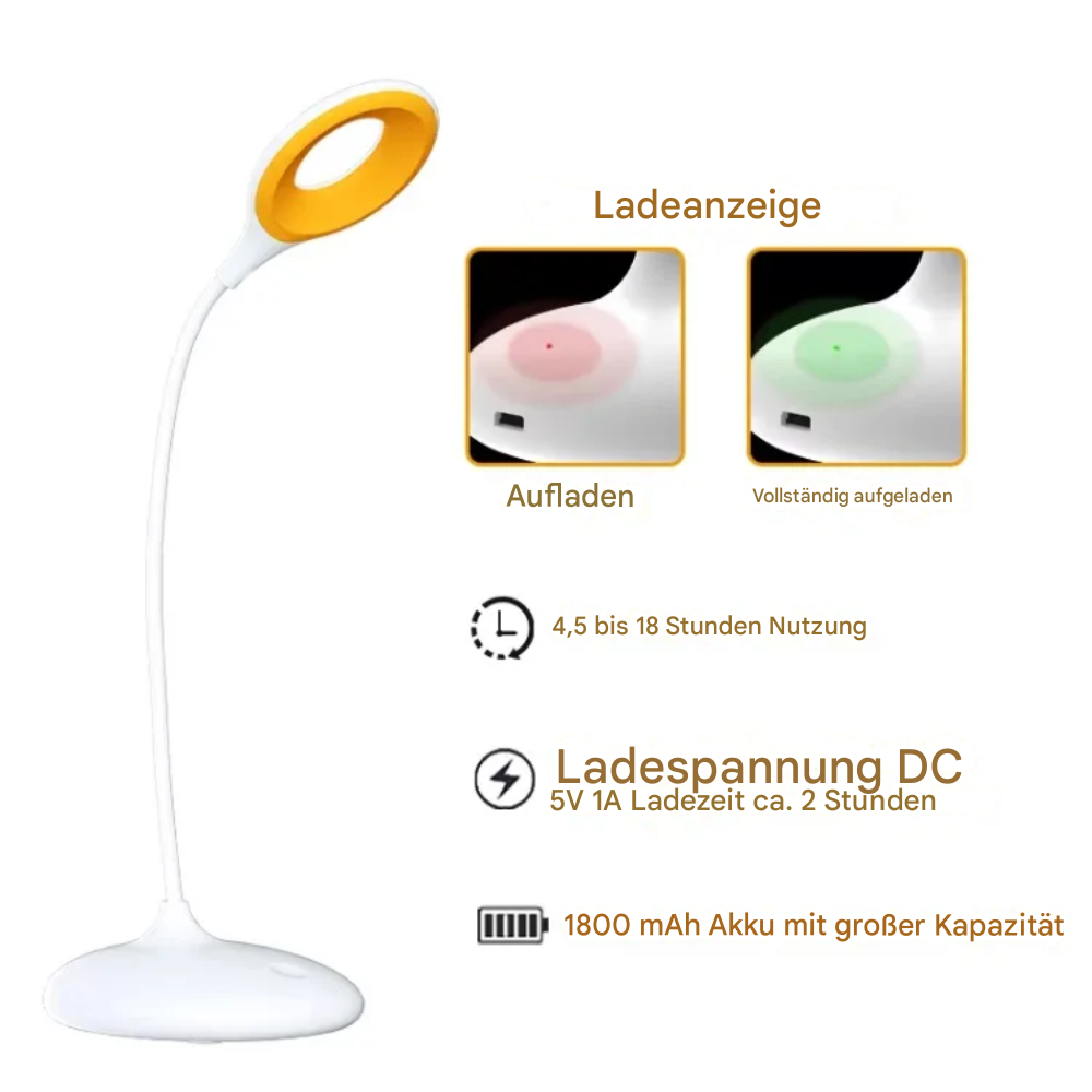 Nuvoria™ | Augenfreundliche Nachttischlampe mit Touch