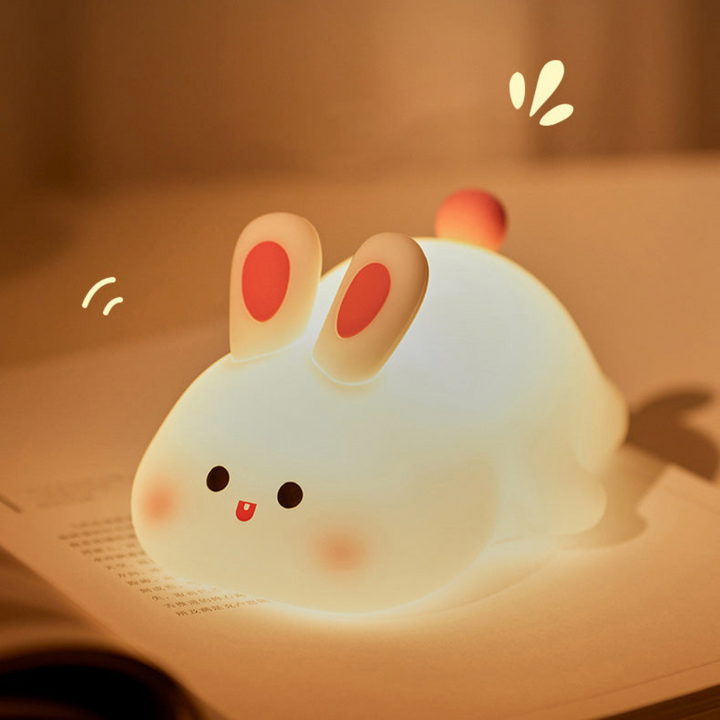 SnuggleGlow™ | LED Kinder-Nachtlicht Kaninchen