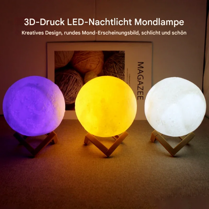 Moonéa™ | LED Mond-Nachtlampe