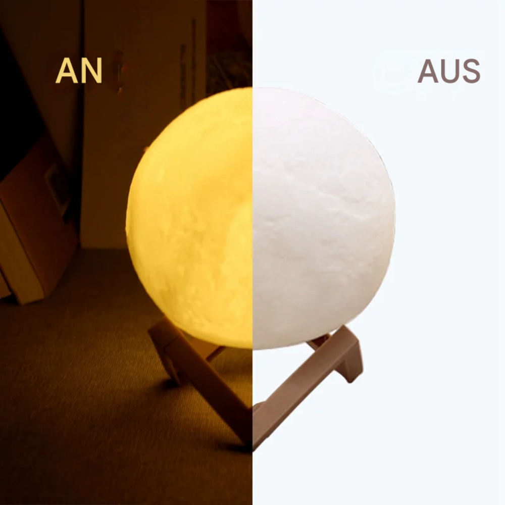 Moonéa™ | LED Mond-Nachtlampe