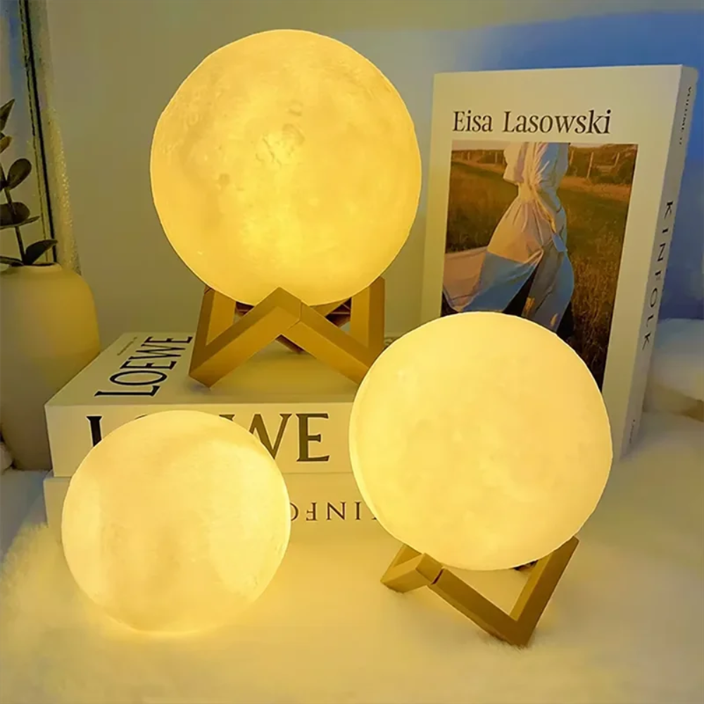 Moonéa™ | LED Mond-Nachtlampe