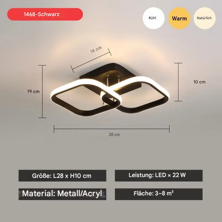 Luméora™ | Dimmbare LED-Deckenleuchte