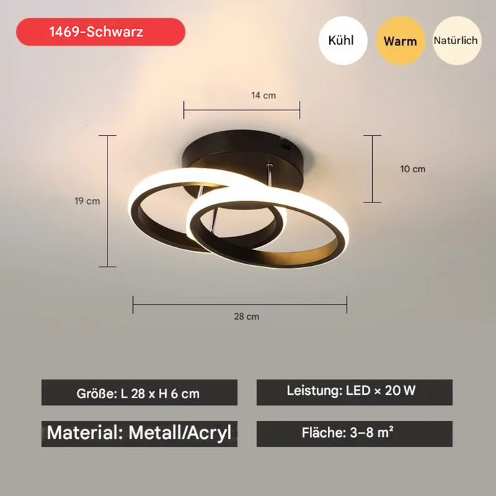 Luméora™ | Dimmbare LED-Deckenleuchte