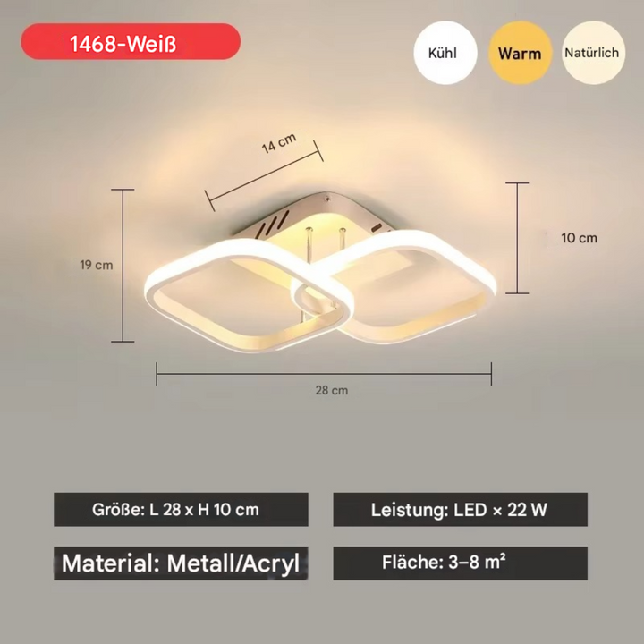 Luméora™ | Dimmbare LED-Deckenleuchte