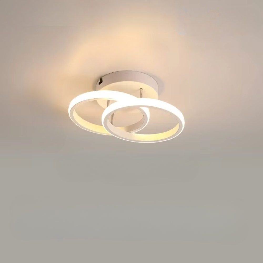 Luméora™ | Dimmbare LED-Deckenleuchte weiß um