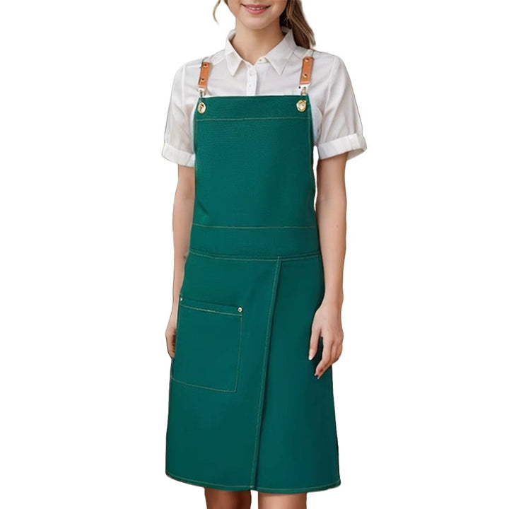 Unisex-Schlitzschürze mit Taschen