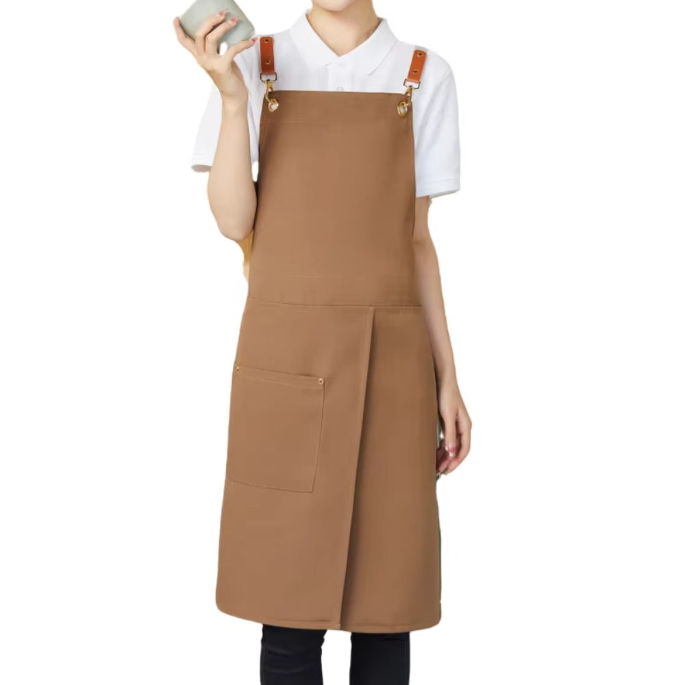 Unisex-Schlitzschürze mit Taschen