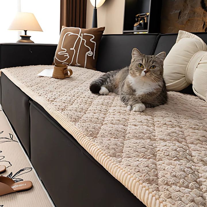 Gesteppter Sofaschoner für Haushalte mit Haustieren