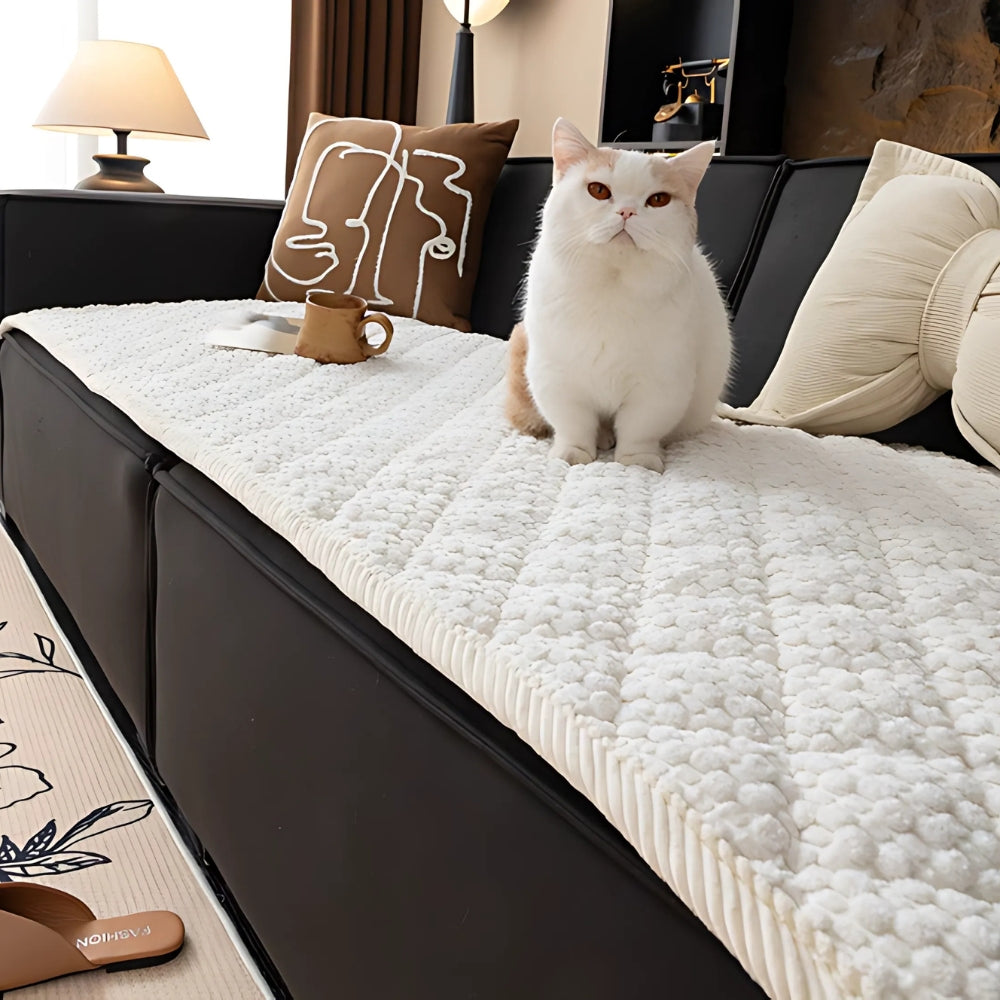 Gesteppter Sofaschoner für Haushalte mit Haustieren