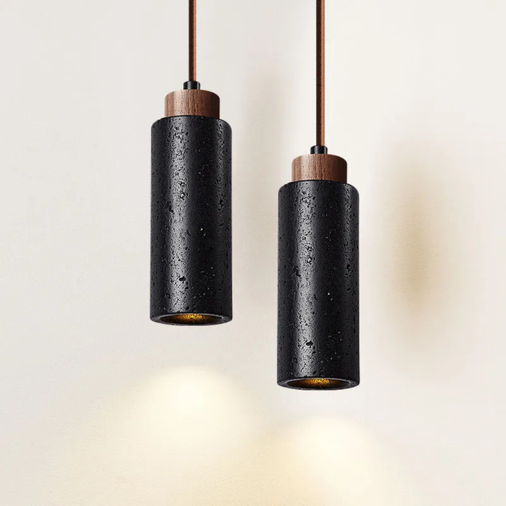 Marbéra™ | Designer Pendelleuchte aus Naturstein