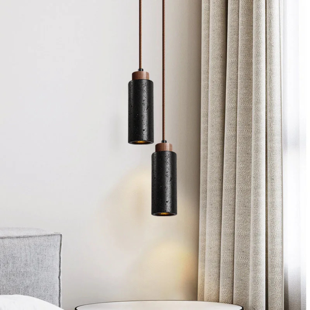 Marbéra™ | Designer Pendelleuchte aus Naturstein