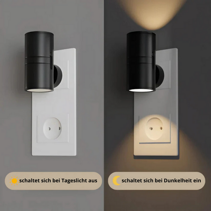 Pluglume™ | Moderne LED-Steckdosenlampe