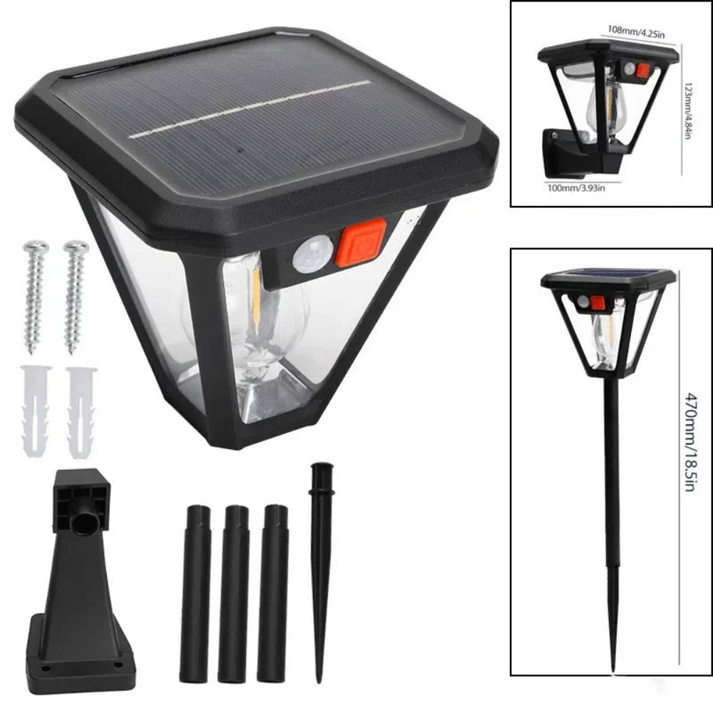 Pathguard™ | Solar-LED Außenleuchte mit Sensor