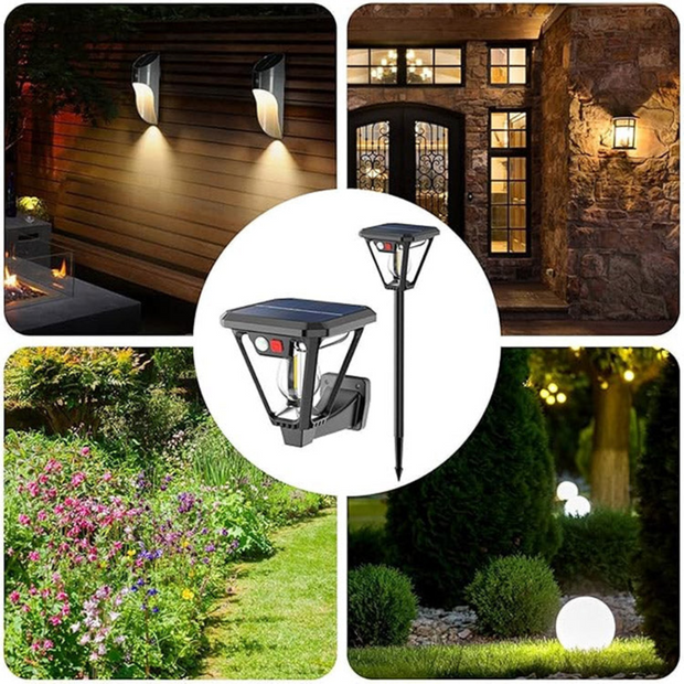 Rayora™ | 3-in-1 Solarlicht für Außenbereiche