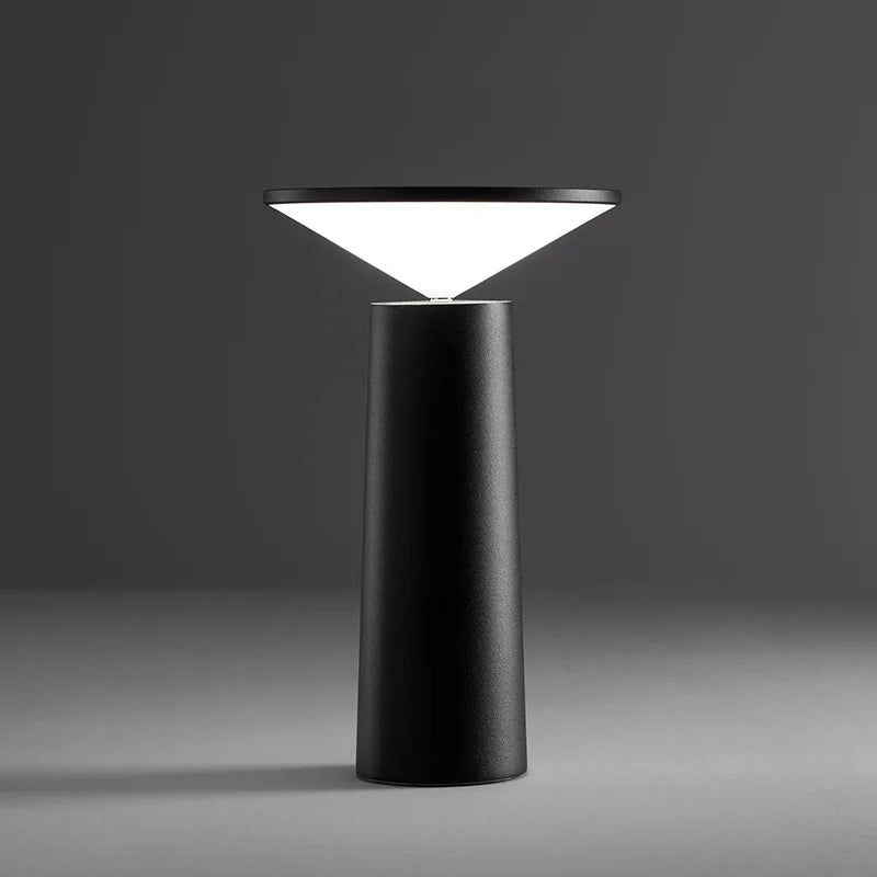 Touchévo™ | Dimmbare LED-Design Tischlampe Schwarz