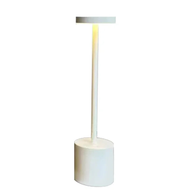 Lunovix™ | Kabellose LED-Design Tischlampe Weiß
