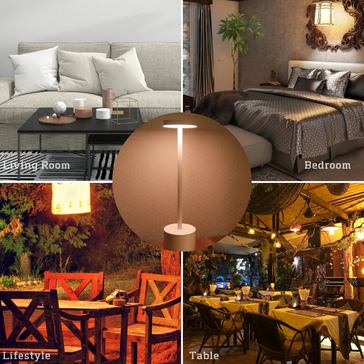 Lunovix™ | Kabellose LED-Design Tischlampe