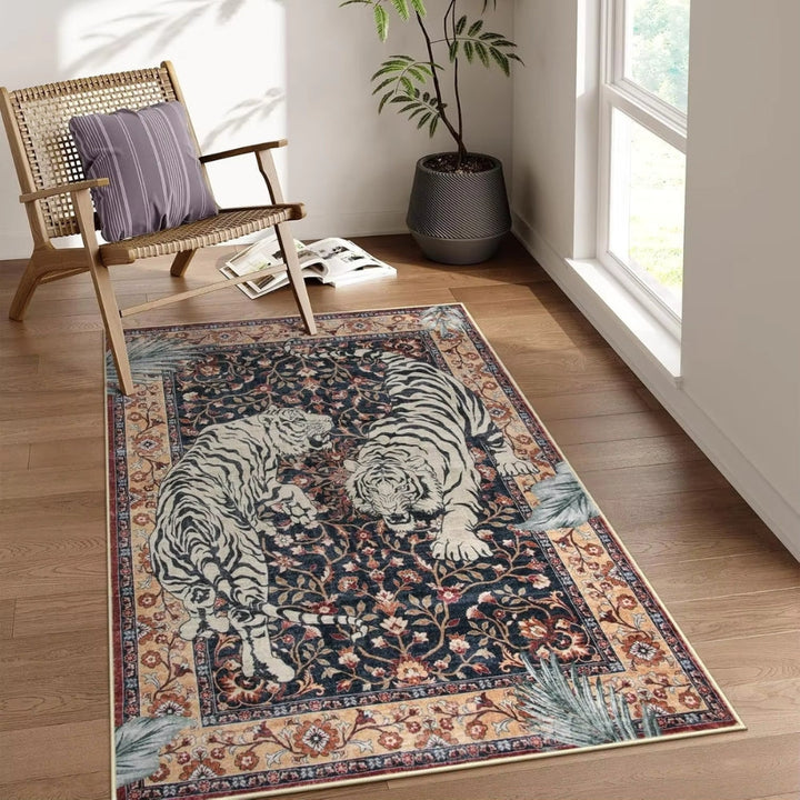 Teppich mit Tigermuster