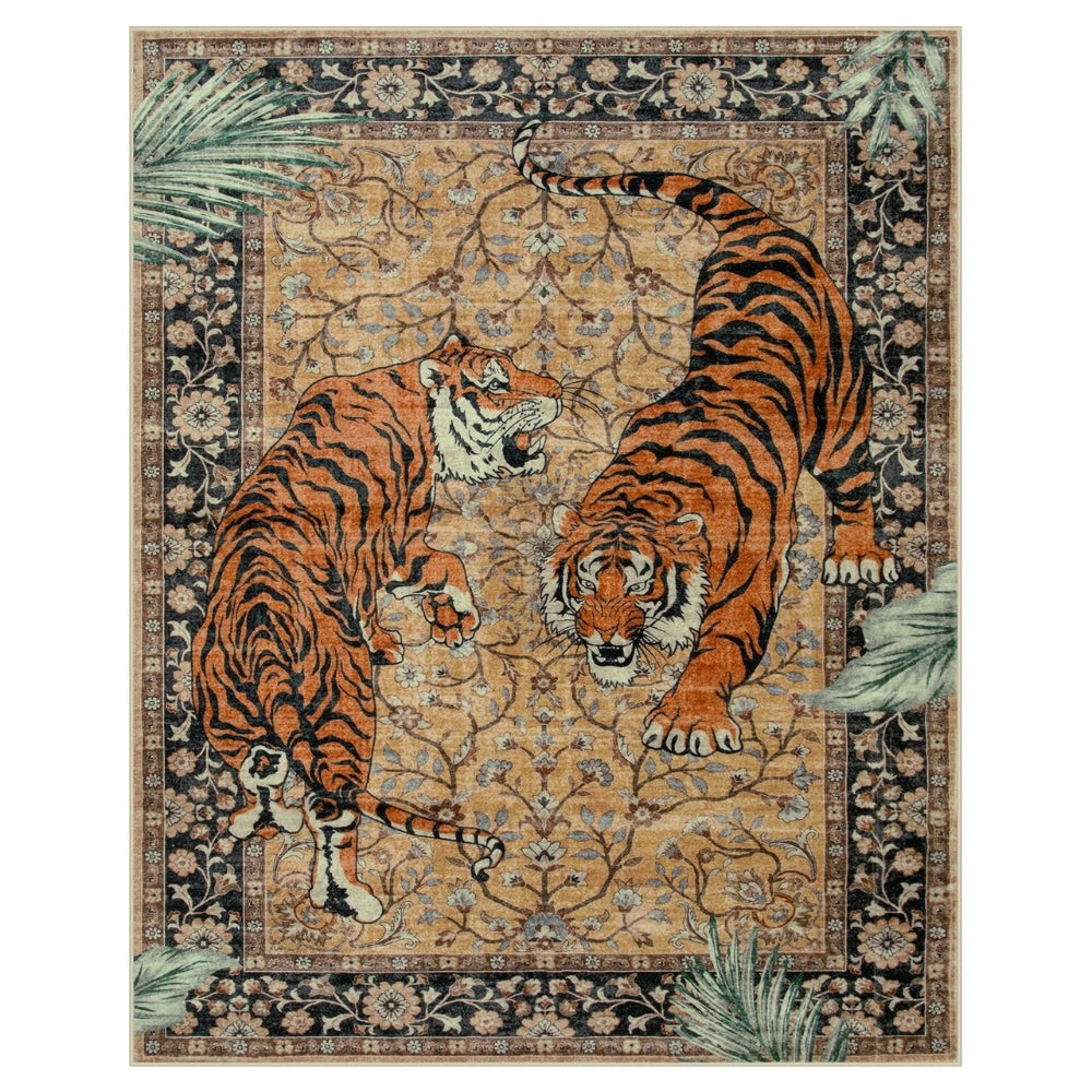 Teppich mit Tigermuster