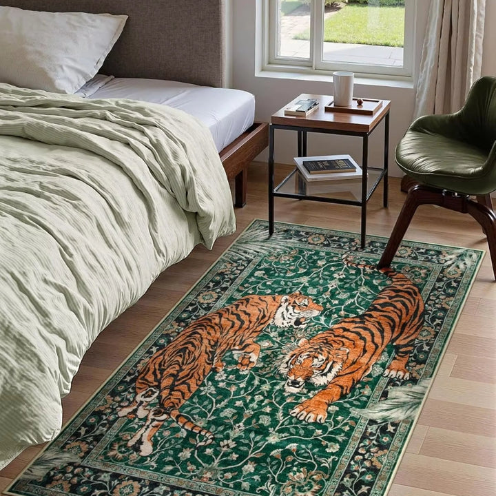 Teppich mit Tigermuster