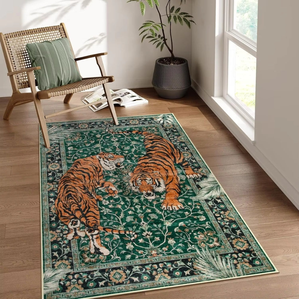 Teppich mit Tigermuster