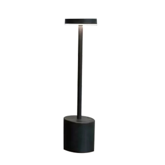 Lunovix™ | Kabellose LED-Design Tischlampe Schwarz