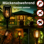 Solvibe™ | Tanzende Solarflammen-Außenlampe
