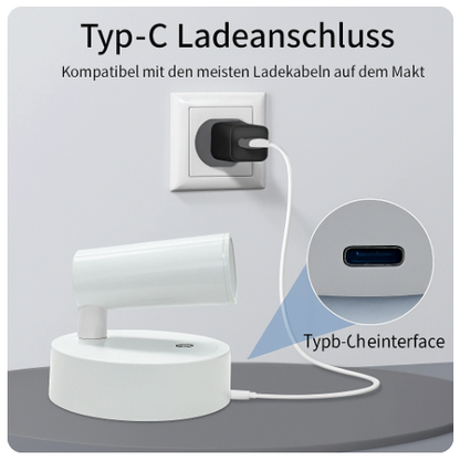 LumiGlow™ | Wiederaufladbare LED-Wandleuchte