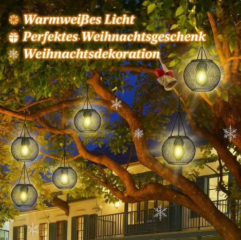 Solunara™ | LED Solar-Gartenlaterne