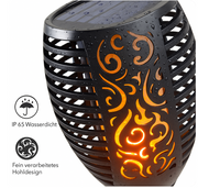 Solvibe™ | Tanzende Solarflammen-Außenlampe