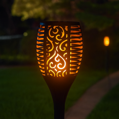 Solvibe™ | Tanzende Solarflammen-Außenlampe