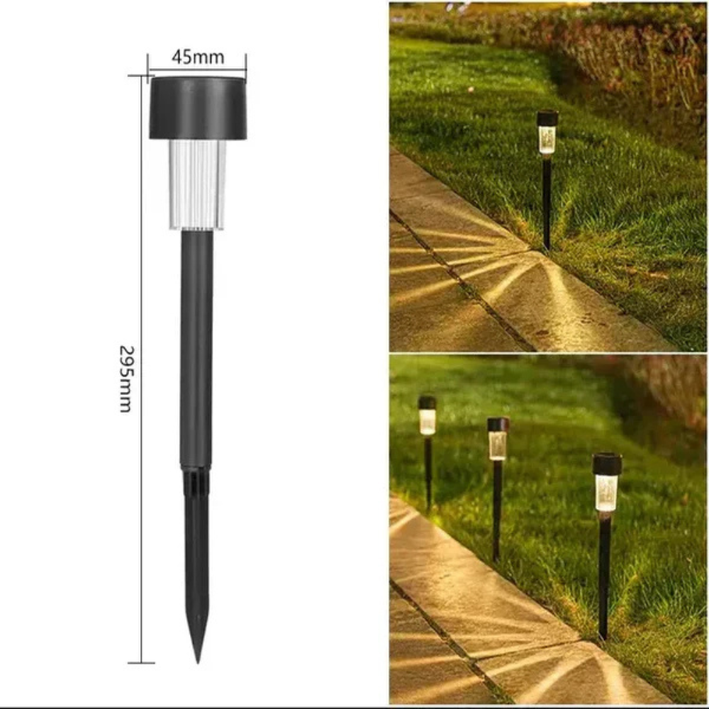 Terralux™ | Wetterfeste Solar-Gartenlampe Warmes Licht