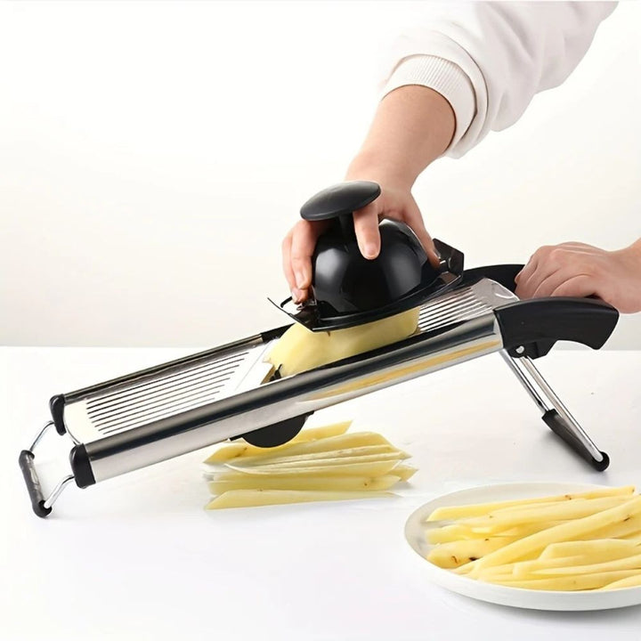 Mandoline mit einstellbarer Schnittstärke von 1 bis 9 mm