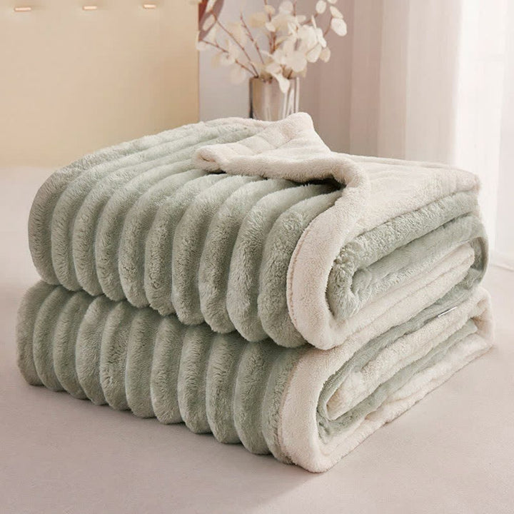 Wendedecke aus Kunstfell und Fleece