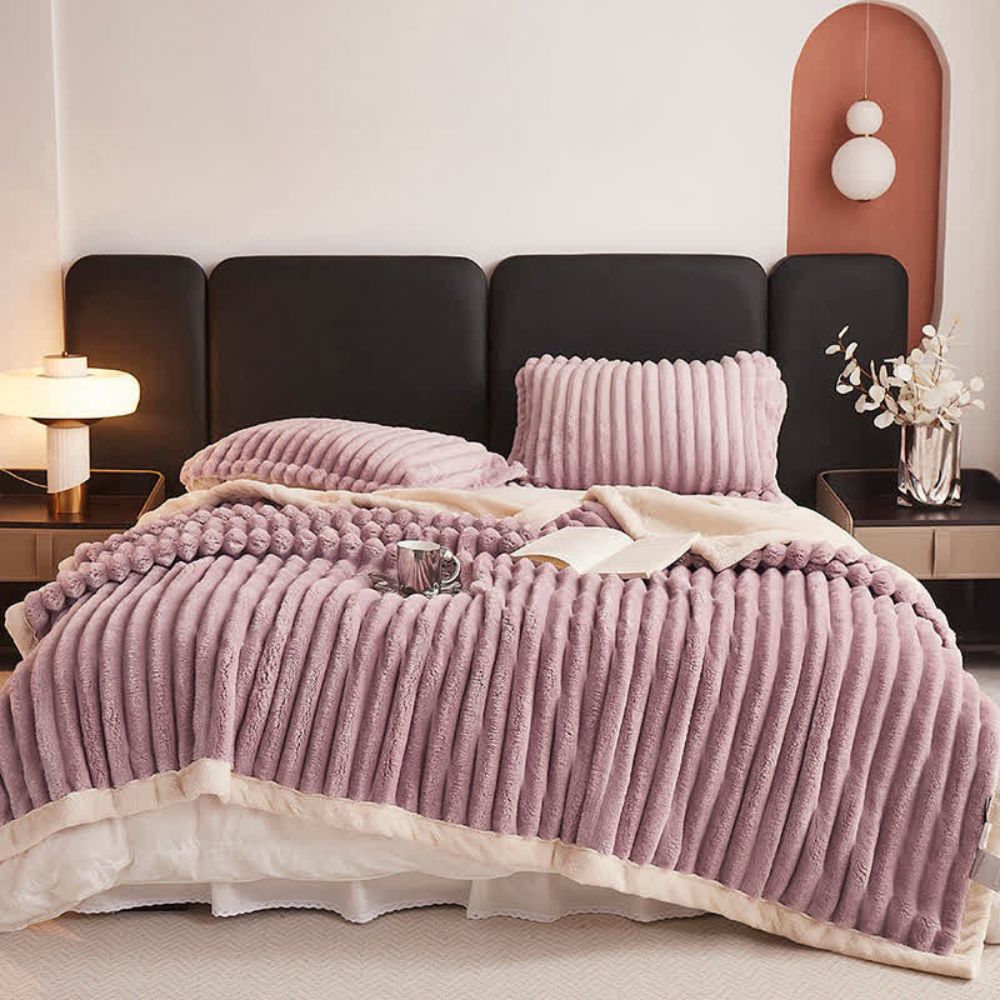Wendedecke aus Kunstfell und Fleece