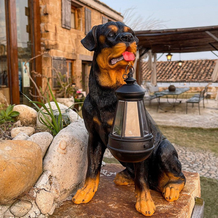 Dogluna™ | Solar Hund-Gartenlampe