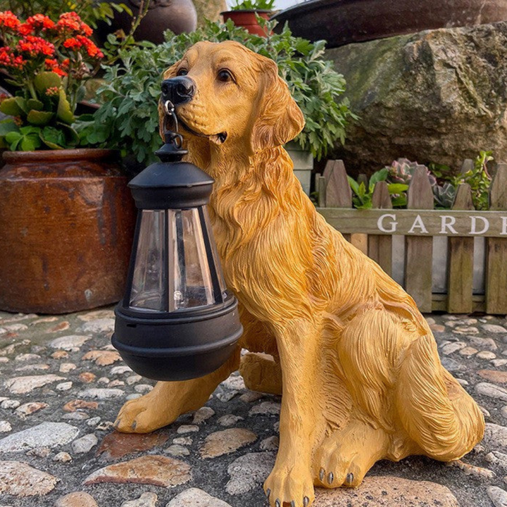 Dogluna™ | Solar Hund-Gartenlampe