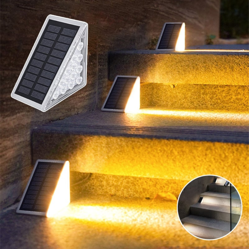 Stepalux™ | LED Solar-Treppenleuchte