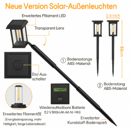 Heliona™ | der stilvollen Solarleuchte