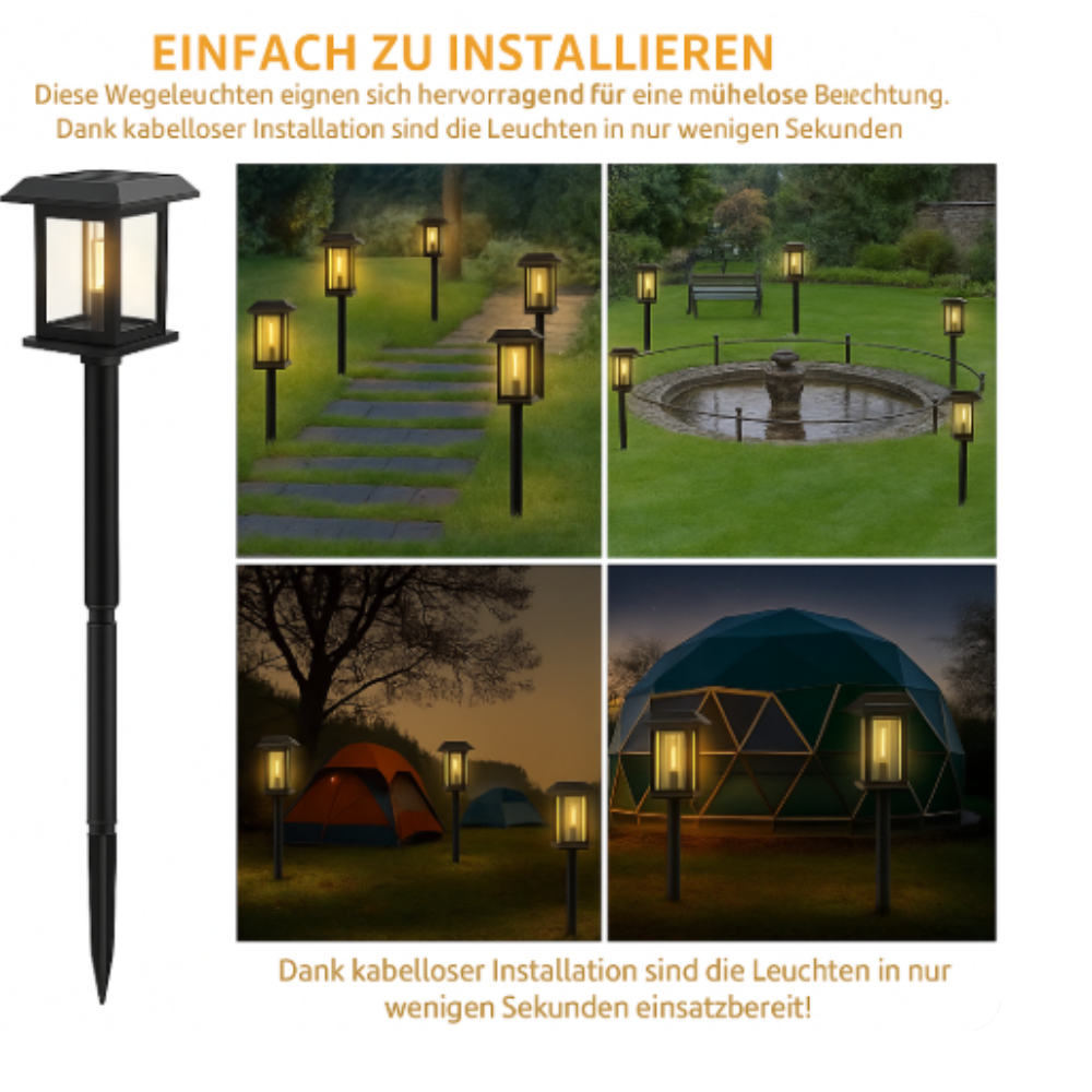 Heliona™ | der stilvollen Solarleuchte
