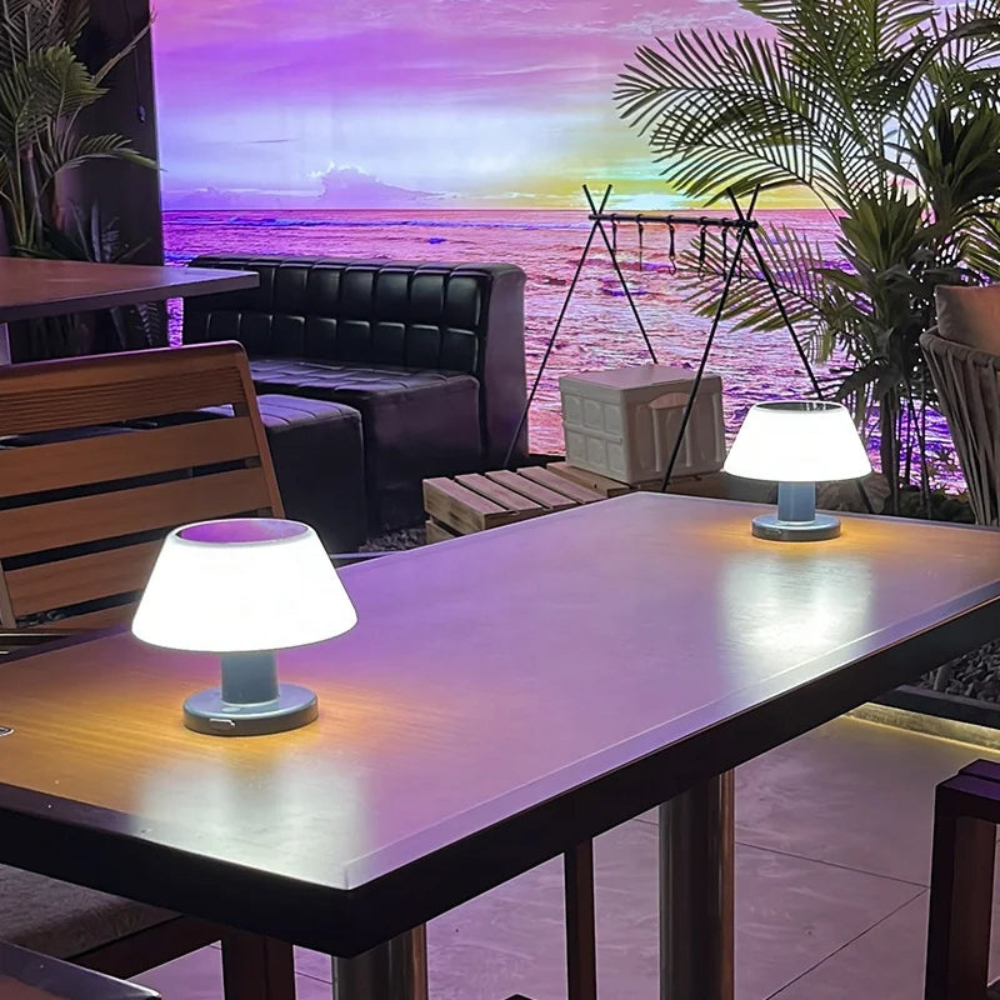 Terralumé™ | Kabellose LED-Akku Tischlampe