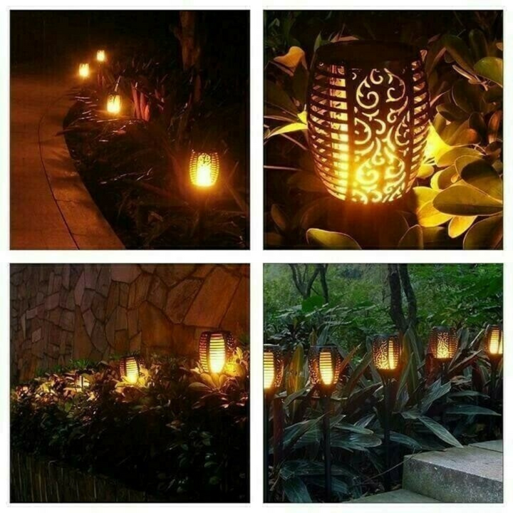 Flarevia™ | Solar-Gartenfackel mit Flammeneffekt