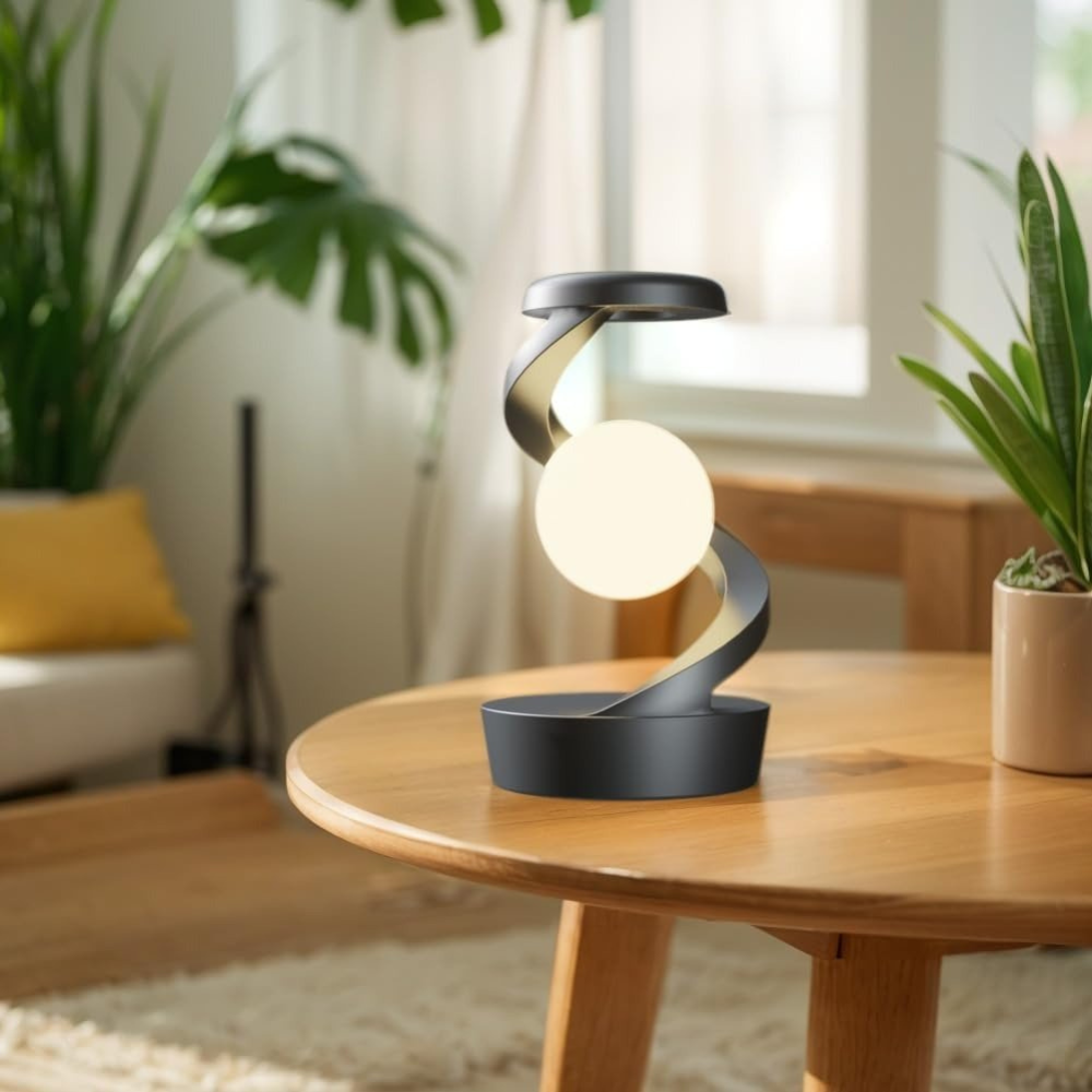 Spiralux™ | Moderne LED-Spiral Tischlampe