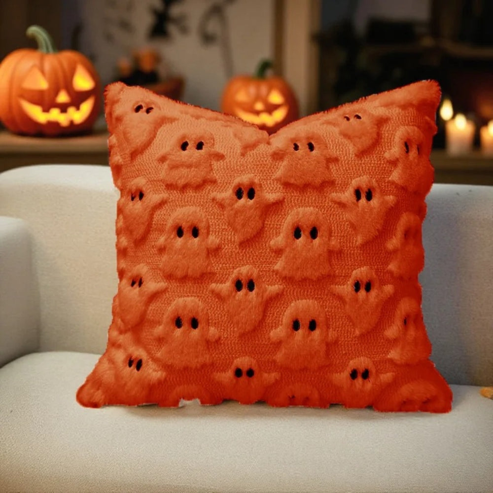 Kissenbezug Halloween mit Geistermotiv